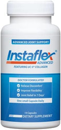 Instaflex Advanced Joint Support Supplement Turmeric Resveratrol Boswellia Serrata Extract Bioperine Ucii Collagen 30 Count