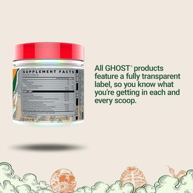 Ghost Joint Supplement Orange Cream (30 Servings) Daily Joint Maintenance Supplement For Men & Women Glucosamine Hcl Chondroitin Sulfate & Curcumin Cartilage Bones & Joint Support