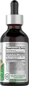 Horbaach Milk Thistle Extract Liquid 2 Fl Oz