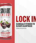 C4 Smart Energy Drink Ã¢â‚¬â€œ Boost Focus and Energy with Zero Sugar, Natural Energy, and Nootropics - 200mg Caffeine - Black Cherry (12oz Pack of 12)