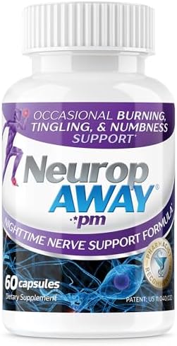 Neuropaway Nerve Support Pm With Ralpha Lipoic Acid To Help Provide Nerve Relief In As Little As 5 Days Acetyllcarnitine Theanine Melatonin And Methylcobalamin 90 Capsules