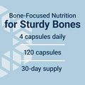 Life Extension Bone Restore + Vitamin K2 Vitamins & Minerals Maintain Bone Health & Strength - Fortifying Nutrients Calcium, D3 & Important Bone Building Minerals - Non-Gmo, Gluten--120 Capsules