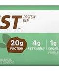 Quest Nutrition Mint Chocolate Chunk Protein Bars, High Protein, Low Carb, Gluten Free, Keto Friendly, 4 Count