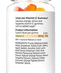 Healthspan Vitamin C Citrus Gummies | 90 Gummies | 100% NRV Vitamin C | Boosts Immunity & Contributes to Normal Collagen Formation | Citrus Flavoured | No Added Sugar