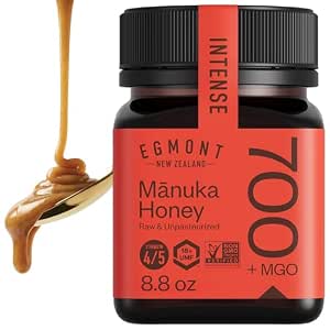 BIOSOTA Organic Manuka Honey MGO 1717+ - Medical Grade Manuka Honey from Australia NPA/ULF 31+, 100% Raw Unheated Pure Honey, 8.8oz (1717+)
