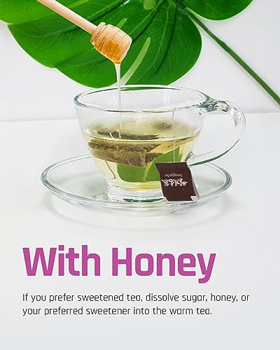 Ssanggye Wild Mulberry Leaves Tea 1.0g X 40 Tea Bags, Premium Korean Herbal Tea Hot Cold Caffeine-free Herb Savory 4 Seasons Great Daily Drink Made in Korea