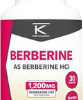 Ketologic Berberine Hcl (1200Mg) 60 Capsules Gluten 30 Servings