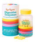 Let Loose Koji Digestive Enzymes - Supplement For Bloating Relief For Women & Men Nutrient Absorption & Gut Health Support Breaks Down Protein Carbs & Fats 60 Capsules (30-Day Supply)