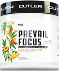 Cutler Nutrition Prevail Pre Workout Powder With Nootropics: Preworkout Drink For Men And Women Cutting Edge Energy And Focus Supplement With L Citrulline Alpha Gpc L Tyrosine Sour Rainbow Candy 40 Scoops
