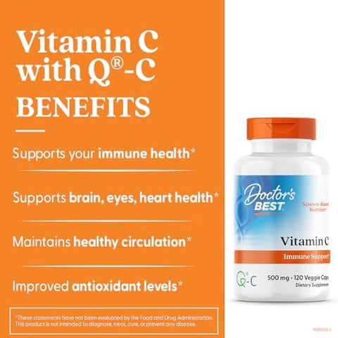 DoctorS Best Best Vitamin C 500Mg 120 Count