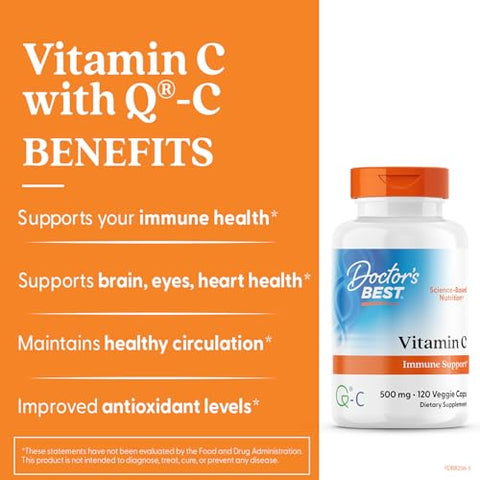 Doctor'S Best Best Vitamin C 500Mg 120 Count