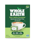 Whole Earth Sweetener Co. NATURE SWEET Stevia & Monk Fruit Sweetener, Erythritol Sweetener, Stevia Packets, Sugar Substitute, Natural Sweetener, 40-Count