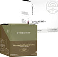 Cymbiotika Liposomal Mushroom Supplement & Creatine+ Bundle Lion'S Mane Turkey Tail Bvitamins Cordyceps & Reishi Mushrooms Amino Energy Recovery & Muscle Mass