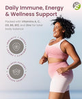 Barislim Advanced Bariatric Multivitamin Gummies - Specially Formulated Bariatric Vitamins For Patients After Weight Loss Surgery - Supports Energy & Immune Health Cherry (90 Vegan Gummies)