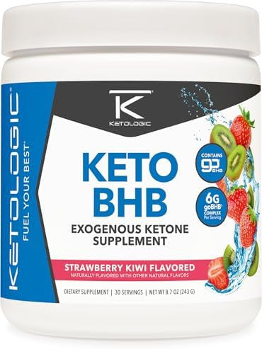 Ketologic Keto Bhb (Patriot Pop Flavor) 30 Servings Exogenous Ketone Supplement With Gobhb Betahydroxybutyrate Salts