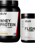 Bare Performance Nutrition Bpn Whey Protein & Flight Pink Lemonade Bundle