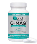 Qunol QMag Magnesium LThreonate Tablets 2000mg of Magtein to Help Support Cognitive Performance Improve Mental Alertness and Productivity Supports Restful Sleep High Absorption 60 Count