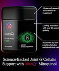 Mitoq +Joint Advanced Coq10 Antioxidant Supplement - Contains Mitoquinol Mesylate & Green Lipped Mussel Omega Oil Extract - Supports Healthy Joint Mobility And Cell Vitality (60 Softgel Capsules)