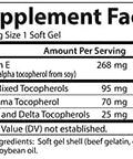 Carlson Labs EGems Plus Natural Vitamin E 400 IU 50 Softgels