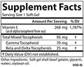 Carlson Labs EGems Plus Natural Vitamin E 400 IU 50 Softgels