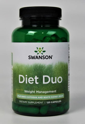Swanson Diet Duo with White Kidney Bean 120 Capsules