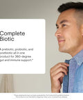Thorne - Complete Biotic - Probiotic Prebiotic & Postbiotic For Women Men & Kids - Supports Gut Digestive & Immune Health - Occasional Constipation Diarrhea Gas & Bloating Relief 30 Servings