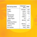 Pure Nutrition Vitamin C and Zinc 40 Effervescent Tablets (20 X 2) Orange Flavour 1000Mg Amla Extract Supports Skin Immunity and Daily Wellness For Men and Women