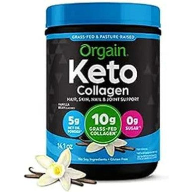 Orgain Keto Collagen Protein Powder With Mct Oil & Organic Superfoods Powder With 50 Superfoods 0.88Lb & 0.62Lb