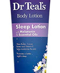 Dr Teal'S Melatonin Sleep Lotion Set (2 Pack 8 Oz Ea.) Nighttime Therapy Body Lotion Combines Shea & Cocoa Butter To Nourish And Protect Skin Promotes Better Sleep