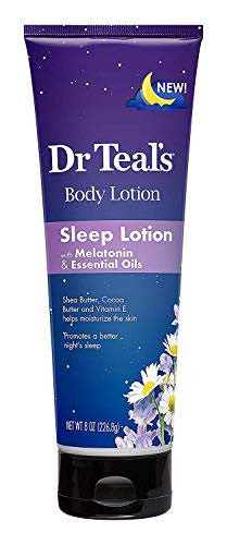 Dr Teal'S Melatonin Sleep Lotion Set (2 Pack 8 Oz Ea.) Nighttime Therapy Body Lotion Combines Shea & Cocoa Butter To Nourish And Protect Skin Promotes Better Sleep