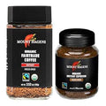 10-in-1 USDA Certified Organic Mushroom Coffee Instant, 30 Sticks MatchaDNA | Brazilian Dark Roast, USDA Organic, Lion's Mane, Reishi, Chaga, 121mg Caffeine, Energy & Focus, Gut Health
