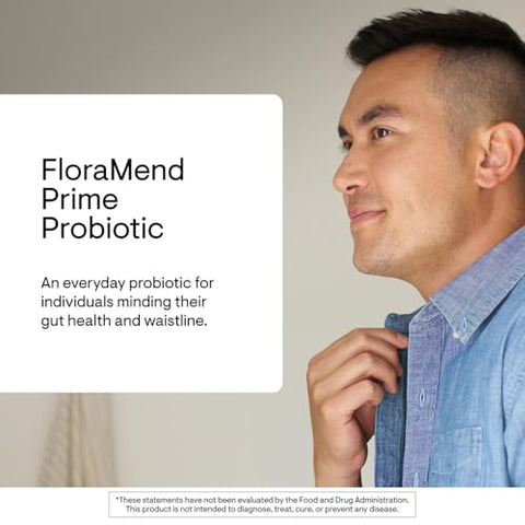 Thorne - Floramend Prime Probiotic - Shelf Stable Probiotic Blend - Gut Health Supplement To Aid Weight Management & Support Digestive Health 30 Servings
