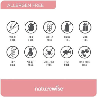 Naturewise Collagen Gummies - Strawberry Lemon Flavor - Type 1 & 3 Peptides For Women With Biotin, Vitamin C, E, & Zinc For Hair Skin And Nails & Joint Support - 60 Count[1-Month Supply]