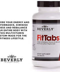 Beverly International Fit Tabs Daily Multi-Vitamin Mineral with Iron Peptonate 120 Tablets. (30 Servings) Notice The Difference. Don't Miss Out on The Healthy Benefits Your Mind and Body is Priority.