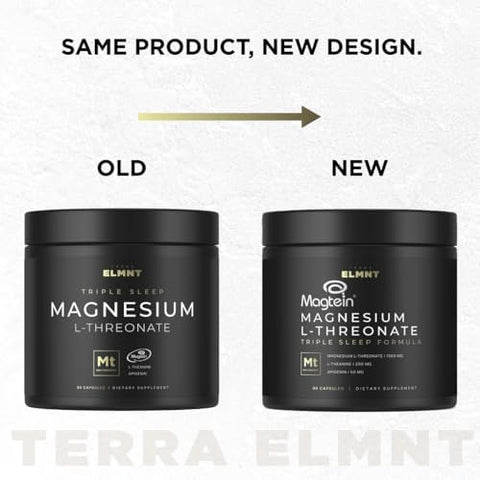 Triple Sleep Magnesium LThreonate W. Apigenin Theanine and Magtein Magnesium L Threonate High Absorption Magnesium Supplement Capsules For Men And Women Magnesium Powder Pills