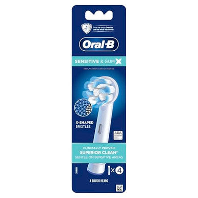 Oral-B Gum Care X-Filaments Electric Toothbrush Brush Heads Refill 4 Count