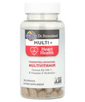 Garden Of Life Dr. Formulated Multi Heart Health - Fermented Liposomal Multivitamin Vitamin K2 Mk-7 B Vitamins & Probiotics - One A Day For Cardiovascular & Blood Vessel Function 30 Capsules