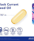 Pure Encapsulations Black Currant Seed Oil 500 mg 250 gels