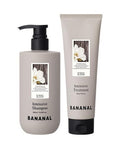 Bananal Intensive Repair Shampoo & Treatment Set Protein Complex + Biotin + Peptides Strengthening Hair & Scalp Care For Damaged Or Thinning Hair Paraben/Silicone- Korean Hair Care Duo