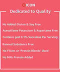 ICON Nutrition 100% Whey Protein 960g Strawberry Milkshake