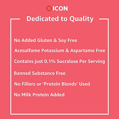 ICON Nutrition 100% Whey Protein 960g Strawberry Milkshake
