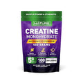 Built By Nature Creatine Monohydrate Powder 100 Servings 500 Grams
