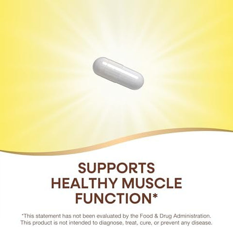 NatureS Way Magnesium Complex Supports Muscle Relaxation Muscle Function Promotes A Sense Of Calm Magnesium Citrate And Oxide 100 Capsules (Packaging May Vary)