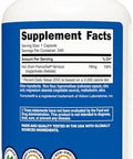 Nutricost Chelated Iron (From Ferrochel) 18Mg 240 Capsules Gluten Non Gmo Iron Chelate Supplement