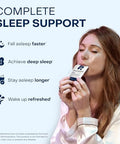 Healthycell Rem Sleep Aid Supplement + Vibrant Hair Skin & Nails Liquid Collagen Supplement For Women & Men Bundle