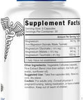 Nutri Triple Magnesium Complex 440mg Magnesium Glycinate Malate and Taurinate 100% Chelated for Maximum Absorption 120 Vegan Capsules Triple Complex Magnesium Magnesio Triple Complex