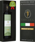 NÃƒâ€šÃ‚Â°1 Drinking Extra Virgin Olive Oil - Italian Olive Oil from Italy 2025 Gold Awards Winner - 514 mg/kg High in Polyphenols evoo - 100% Unrefined and Cold pressed evoo for Drinking and Finishing Use