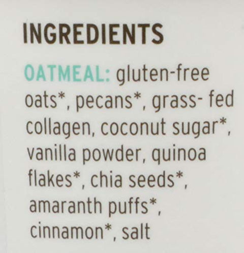 Purely Elizabeth, Oats Vanilla Pecan Collagen Protein, 2 Ounce