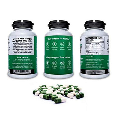 BeActive Collagen Shield, MariPlex Green-Lipped Mussel | Protect Collagen, Support Joints | 120ct by Health Direct