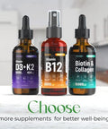 B12 Liquid Spray Vitamin B12 Drops for Energy and Nerve Function Support Brain Memory Mood Immune System with B12 Sublingual Vitamins Maximum Strength Vegan B12 Supplement 2 Fl Oz